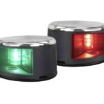 NaviLED Compact Deck Mount 2NM set, BB + SB, RVS