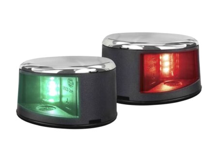 NaviLED Compact Deck Mount 2NM set, BB + SB, RVS